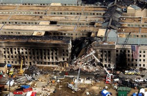 destruction of part of the Pentagon